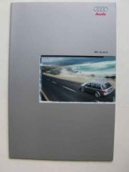 Audi S6 Avant Prospekt April 2004 NEU