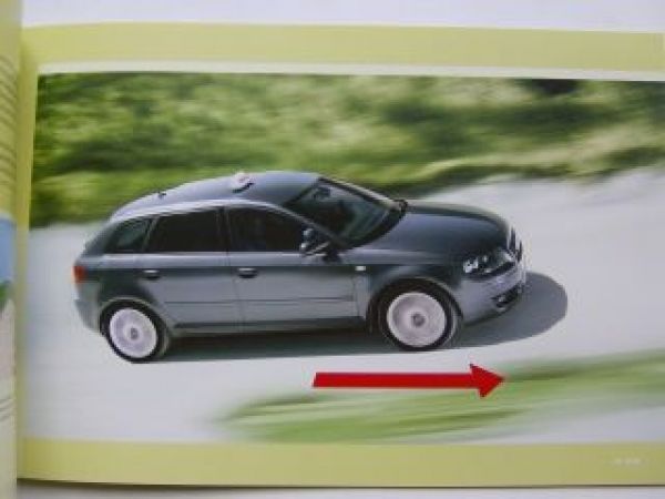 Audi Fahrschulfahrzeuge A2, A3 Sportback,A4 & A6 Prospekt