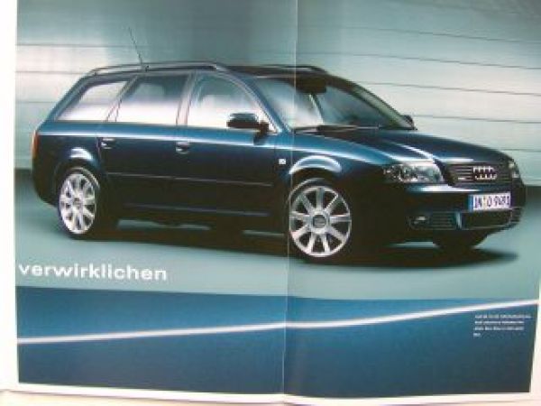 Audi exclusive A6/allroad quattro Prospekt September 2003