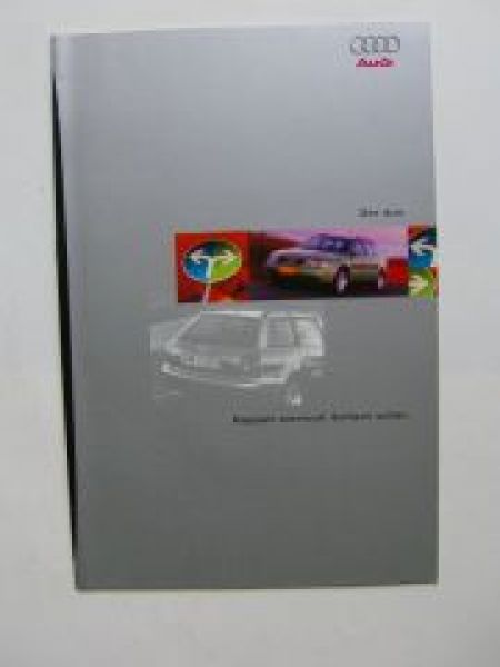 Audi Der Duo. 80 Avant Prospekt Oktober 1996 NEU