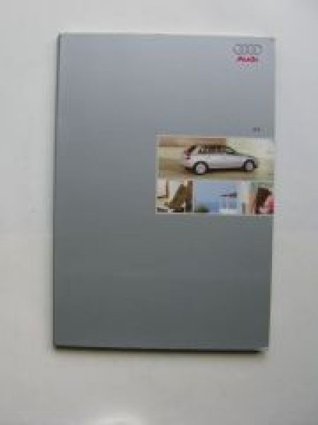 Audi A3 Prospektmappe Juni 2000 Frankreichversion NEU