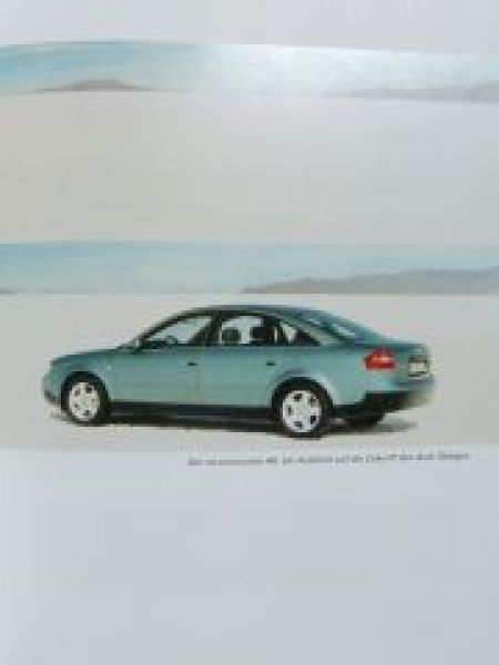 Audi A6 Limousine Prospektmappe April 1997 NEU