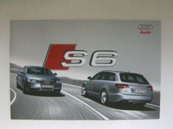 Audi S6 Limousine & Avant Prospekt April 2007 NEU
