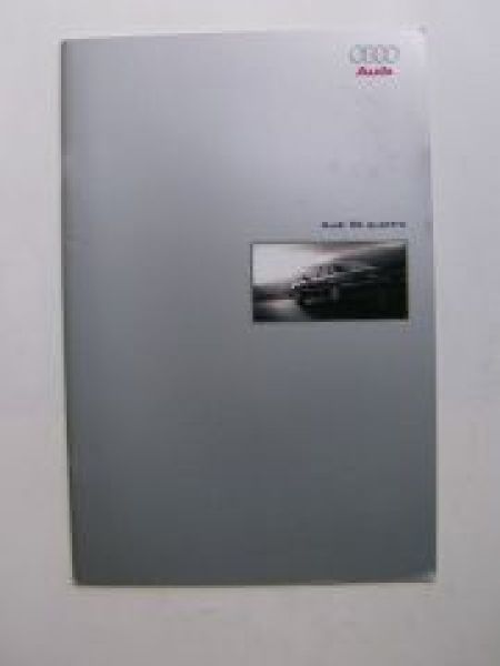 Audi S8 quattro Prospekt März 1999 UK Englisch NEU