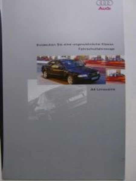 Audi Preisliste A4/S4 Österreich Juni 2000 NEU