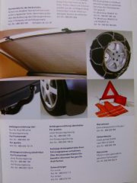Audi A6 Zubehör Prospekt Mai 1997 NEU