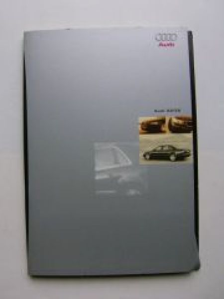 Audi A8/S8 (4D2) Prospektmappe Juli 1996 NEU