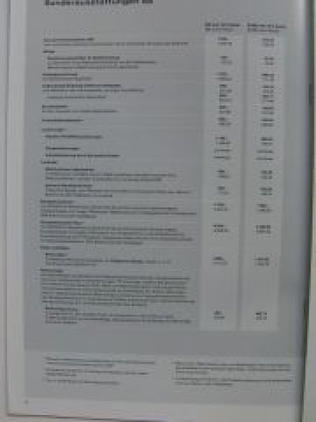 Audi Preisliste S8 März 1999 NEU