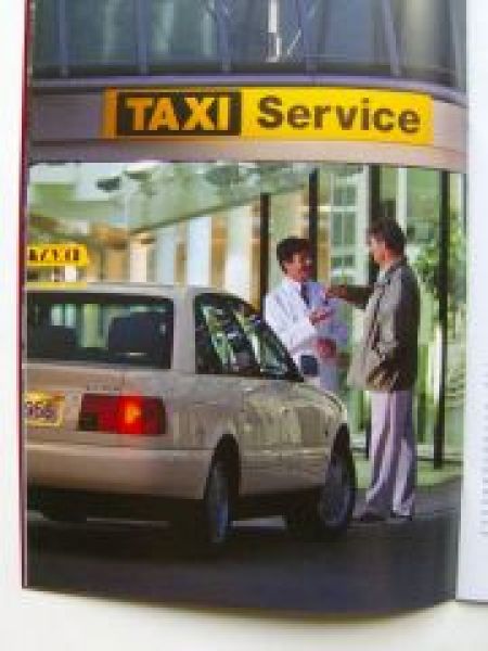 Audi Taxi-Modelle. Prospekt September 1994 NEU