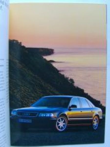 Audi A8 Prospektmappe (4D2) Prospektmappe März 1995