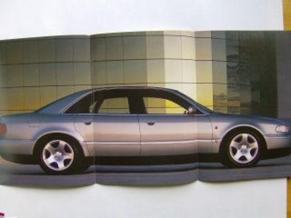 Audi A8 (4D2) Prospekt Juni 1995 2.8+3.7 +4.2 +quattro
