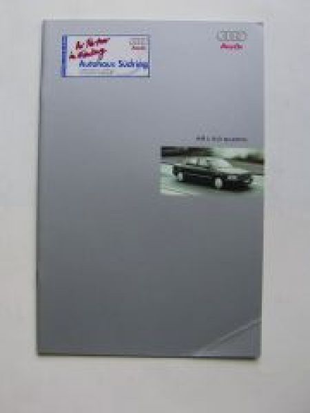 Audi A8 L 6.0 quattro Prospekt (4D8) Rarität