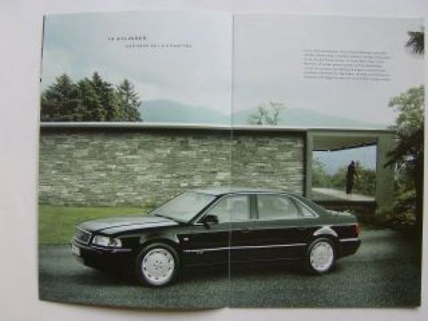 Audi A8 L 6.0 quattro Prospekt (4D8) Rarität