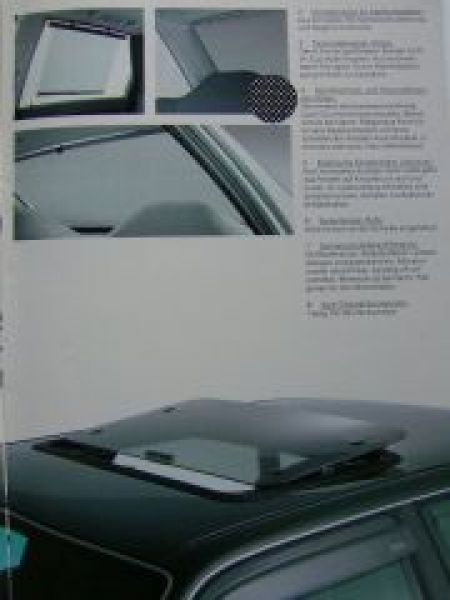 Audi Zubehör Prospekt 1992/93 80, Coupe, Cabriolet,100 C4