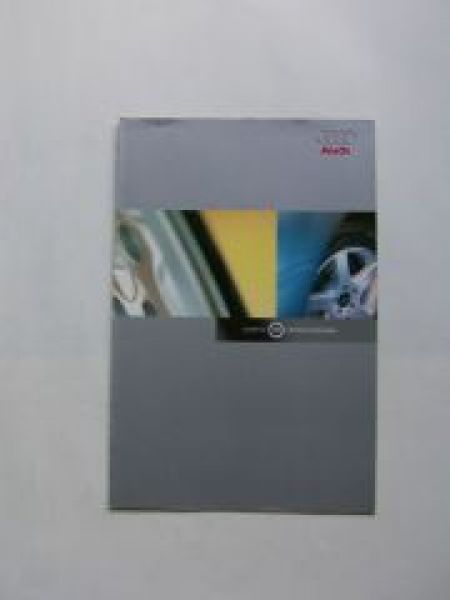 Audi Zubehör Leichtmetallräder Prospekt 5/1999 NEU