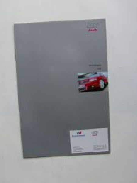 Audi Preisliste S4 +Avant Dezember 2002 NEU