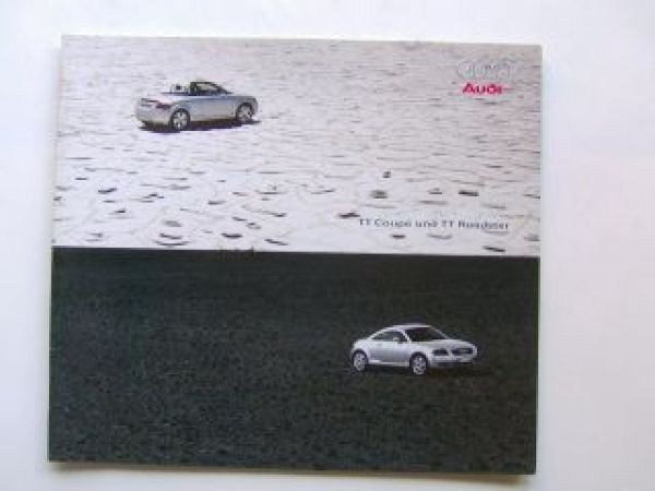 Audi TT Coupe & Roadster Prospektmappe April 2003 NEU