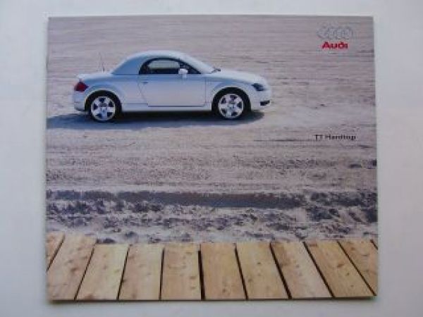 Audi TT Hardtop Prospekt September 2000 Roadster NEU