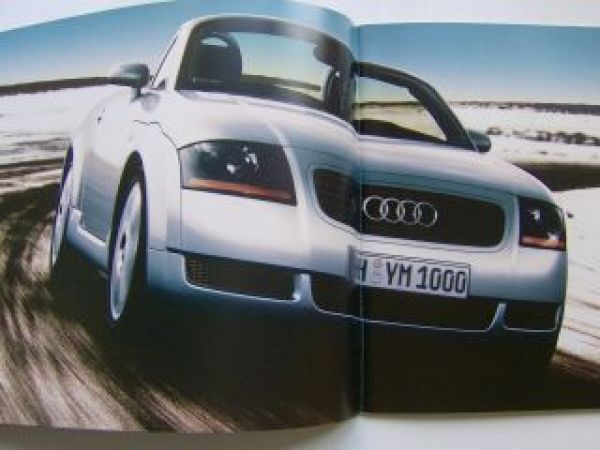 Audi TT Roadster Prospekt Juli 1999 NEU