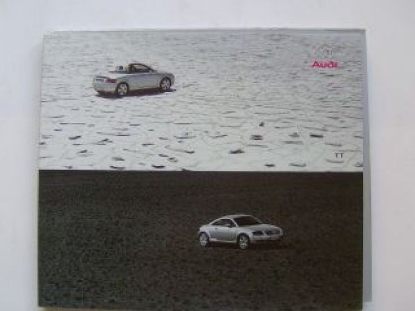 Audi TT Coupe & Roadster Prospektmappe Juli 2002 NEU