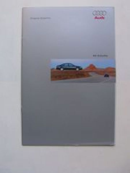 Audi A6 Zubehör Prospekt Juli 1999 NEU