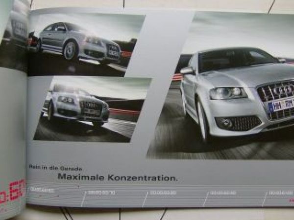 Audi S3 Prospekt August 2006 NEU