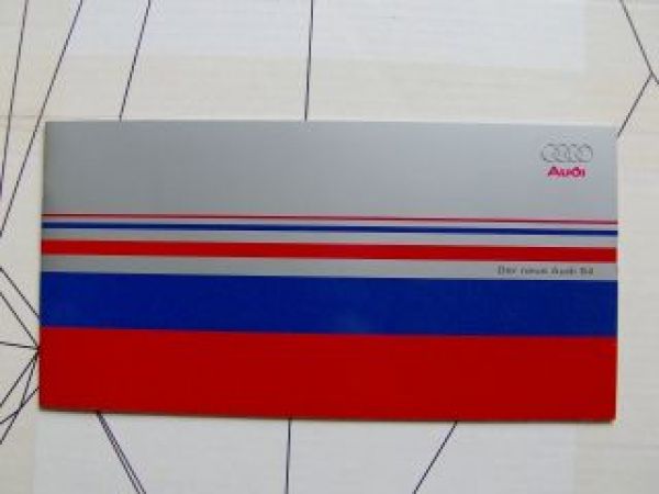 Audi S4 Vorabflyer Prospekt Limousine/Avant 9/2002