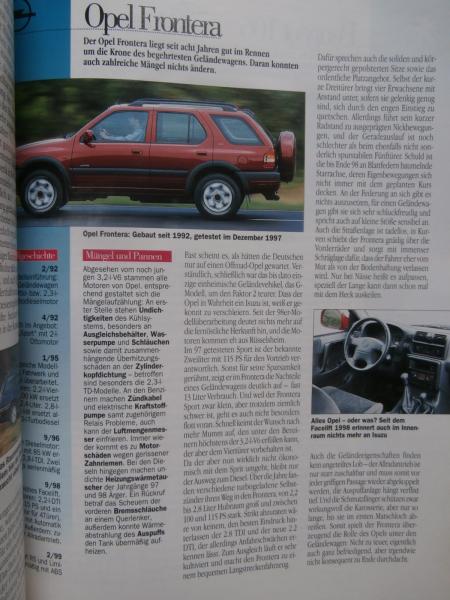 ADAC Special 2000 120 Gebrauchte im Test Kaufberatung Daten Kosten Preise Alfa 164 Audi A3 BMW 3er E36,