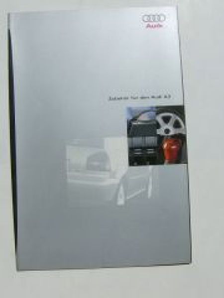 Audi A3 Zubehör Prospekt September 1996 NEU