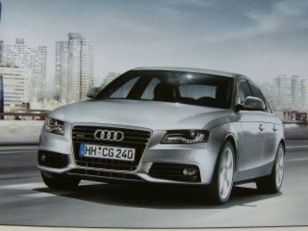 Audi A4 Limousine Prospekt August 2007 +Preisliste NEU