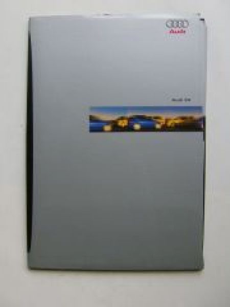 Audi S4 quattro Saloon and Avant Prospekt Juli 1999 UK Englisch