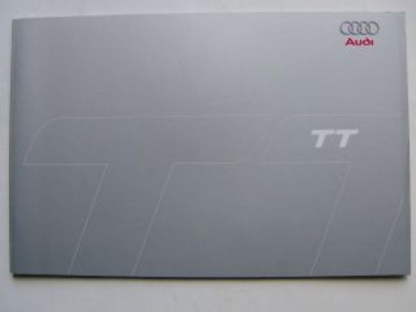 Audi TT Coupe Prospekt +Preisliste April 2006 NEU