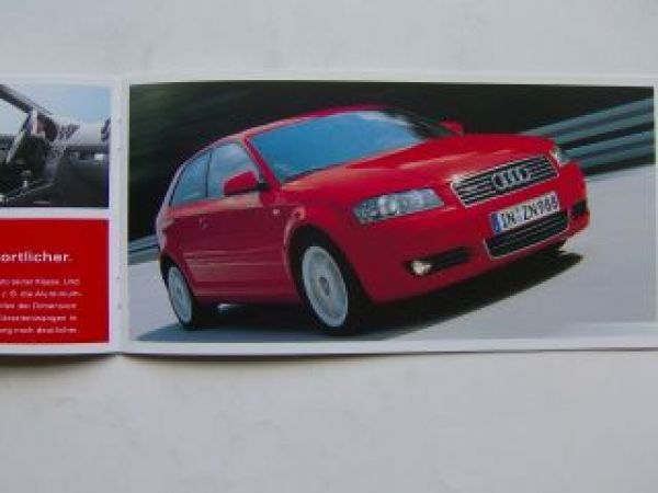 Audi Sport mit Stil. S line. Infoflyer Sportpakete September 200
