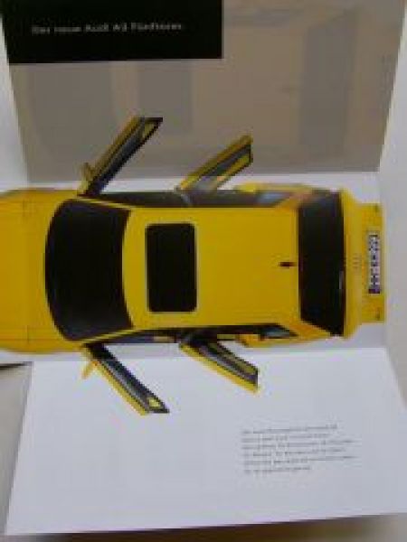 Audi A3 (8I) Fünftürer Infoflyer Februar 1999 NEU