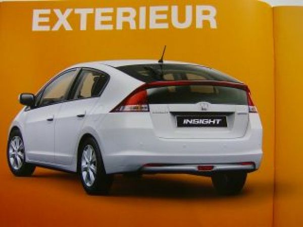 Honda Insight Hybrid Prospekt März 2009 NEU