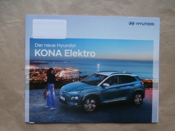 Printausgabe Hyundai Kona Prospekt im September 2018 : Autoliteratur Höpel
