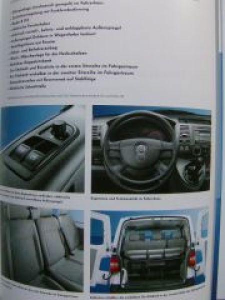VW Transporter City 7HH 7HA 7HB 7HJ Prospekt Mai 2008