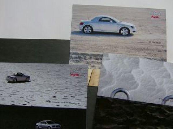 Audi TT Coupe Roadster Prospektmappe (8N) Mai 2001