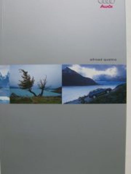 Audi A6 allroad quattro (4BH) Prospekt Mai 2001 NEU