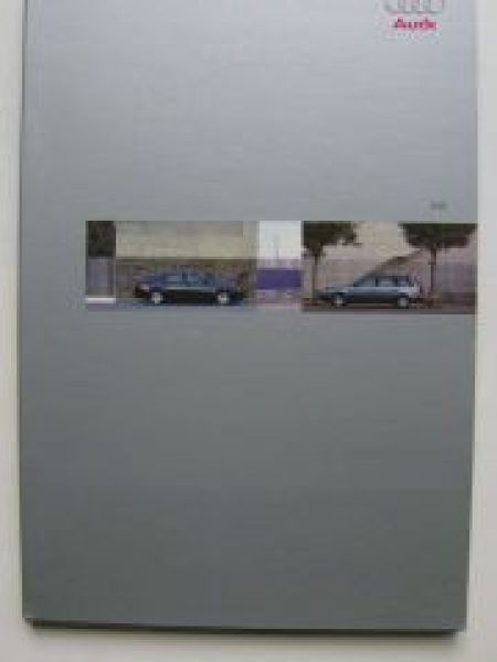 Audi A6 Limousine og Avant Prospekt Dänemark (4B) +Prisliste