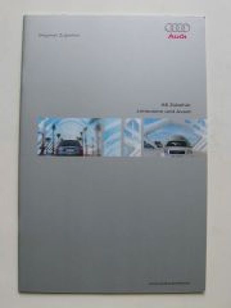 Audi A6 Zubehör Limousine +Avant Prospekt September 2001