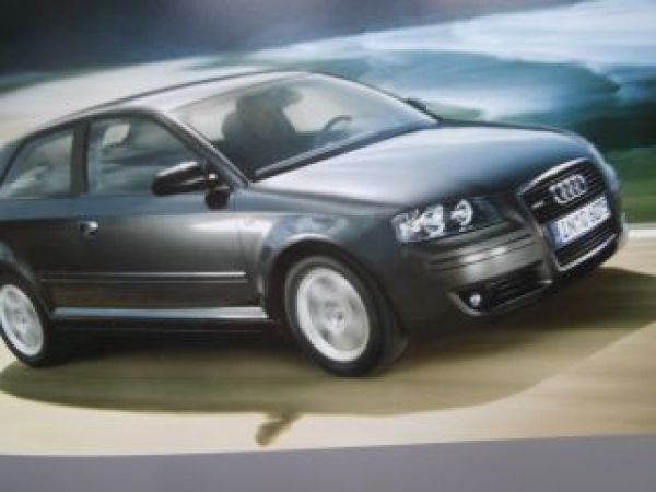 Audi Die Modelle Prospekt September 2005 A3 S4 RS 4 A8 W12 TT
