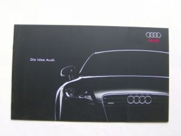 Audi Die Idee TDI TFSi ASF duo Le Mans Prospekt Juli 2007