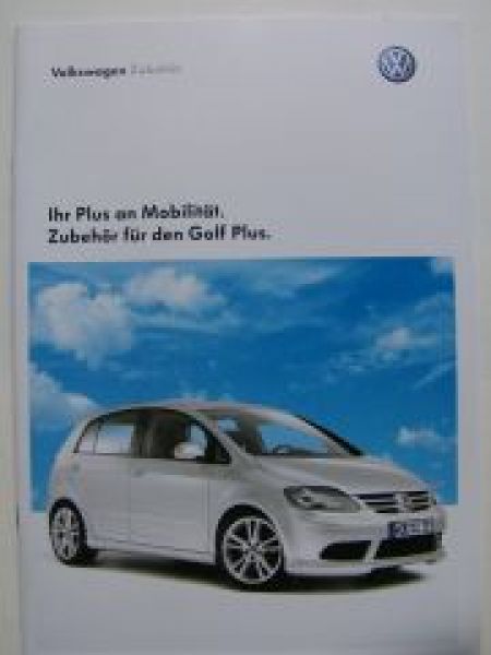 VW Zubehör für den Golf Plus Juni 2008 NEU : Autoliteratur Höpel