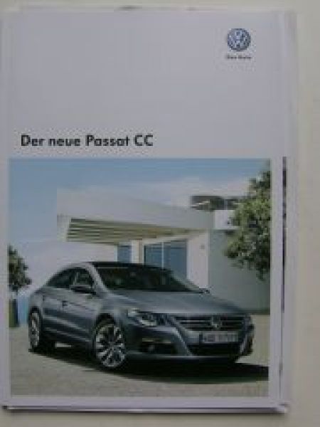 VW Passat CC Prospekt Mai 2008 +Preisliste