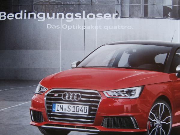 Printausgabe Audi A1 Typ 8X Katalog im Februar 2018 : Autoliteratur Höpel