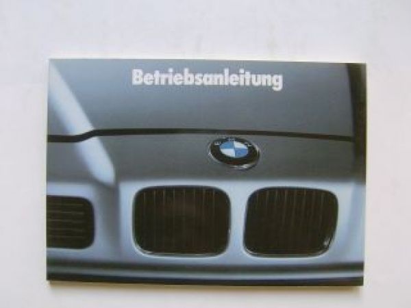 BMW 850i Betriebsanleitung E31 August 1990 Rarität