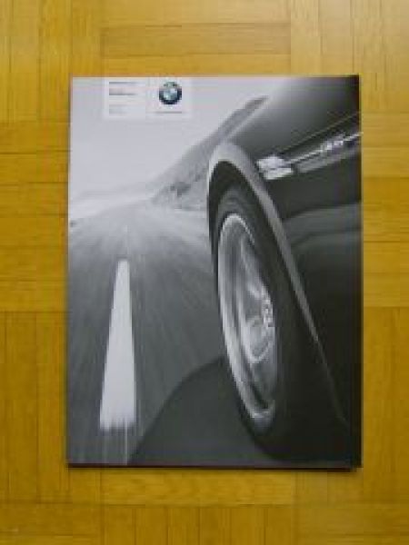 BMW Preisliste M6 Coupe E63 M3 Cabrio E64 2007