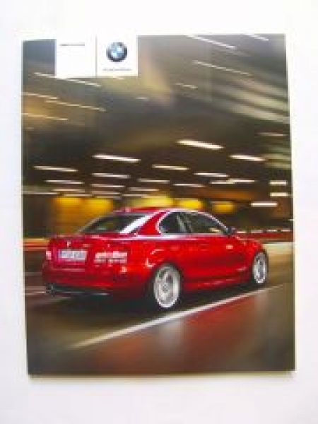 BMW 125i 135i 120d 123d Coupe Prospekt E82 März 2009 NEU