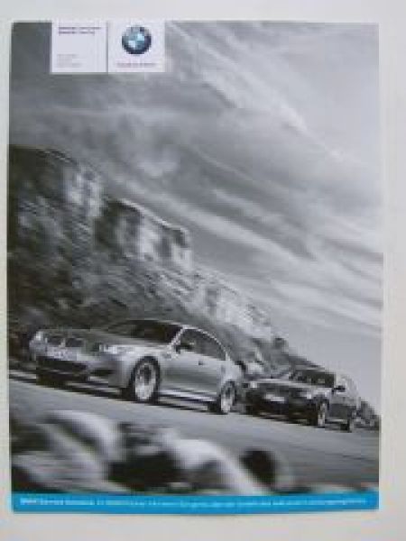 BMW Preisliste M5 Limousine E60 M5 Touring E61 März 2009